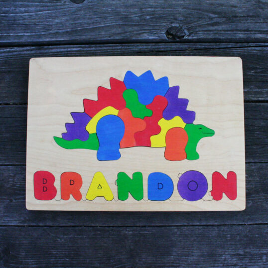 Picture name wooden puzzle