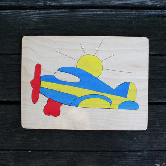 Airplane Wooden Puzzle